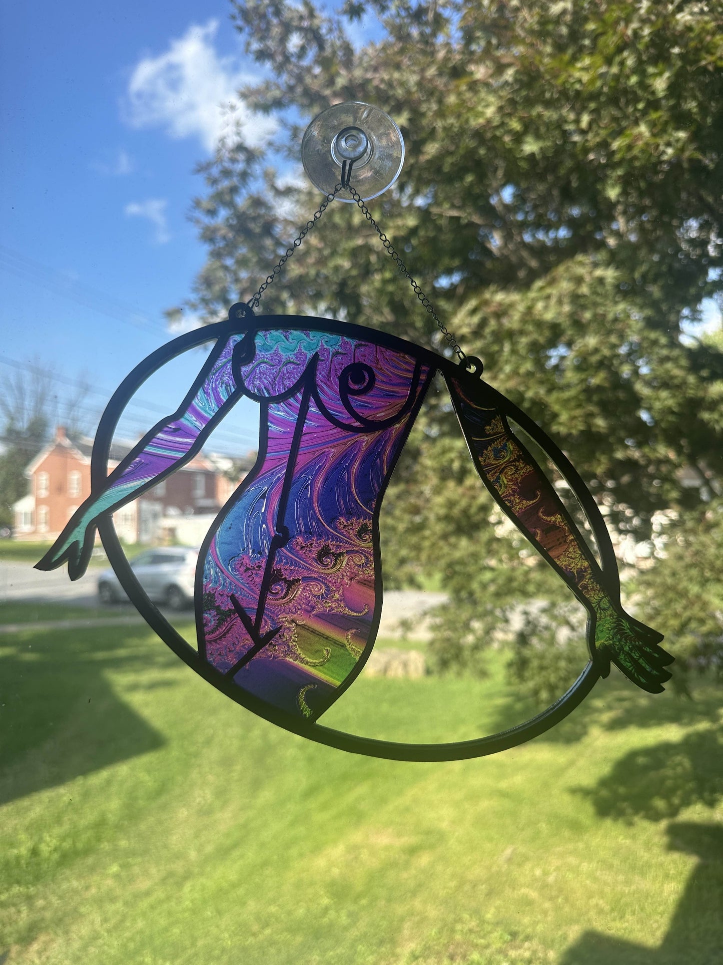 Nude Woman Suncatcher