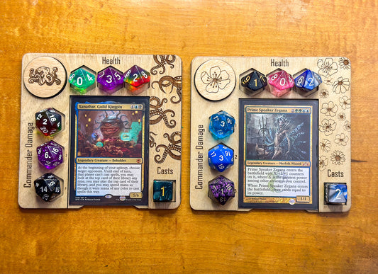 Customizable Commander Zone Tray