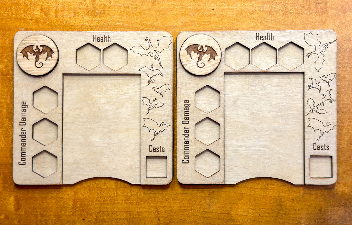 Customizable Commander Zone Tray