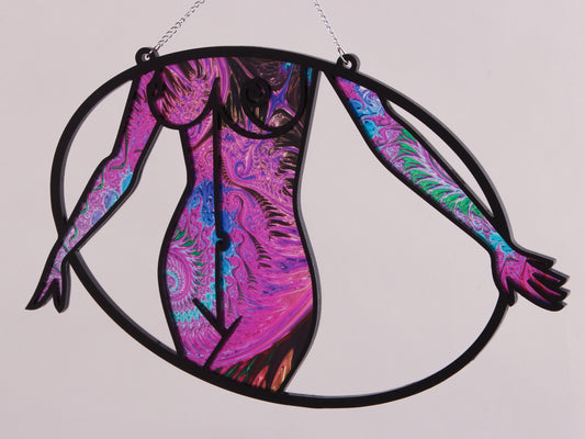 Nude Woman Suncatcher