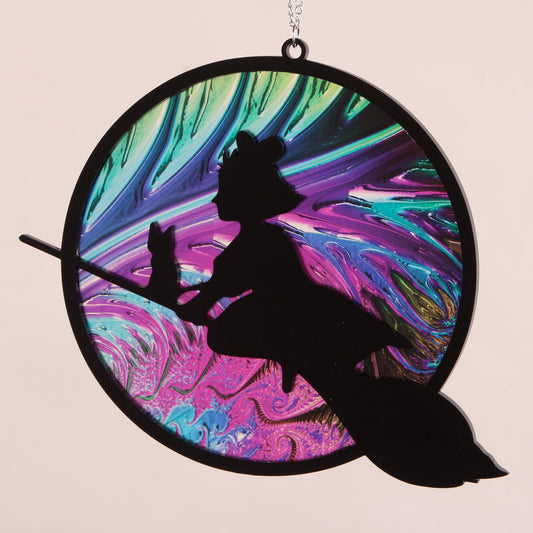 Kiki and Jiji Suncatcher