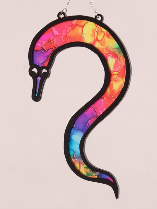 Worm on a String Suncatcher