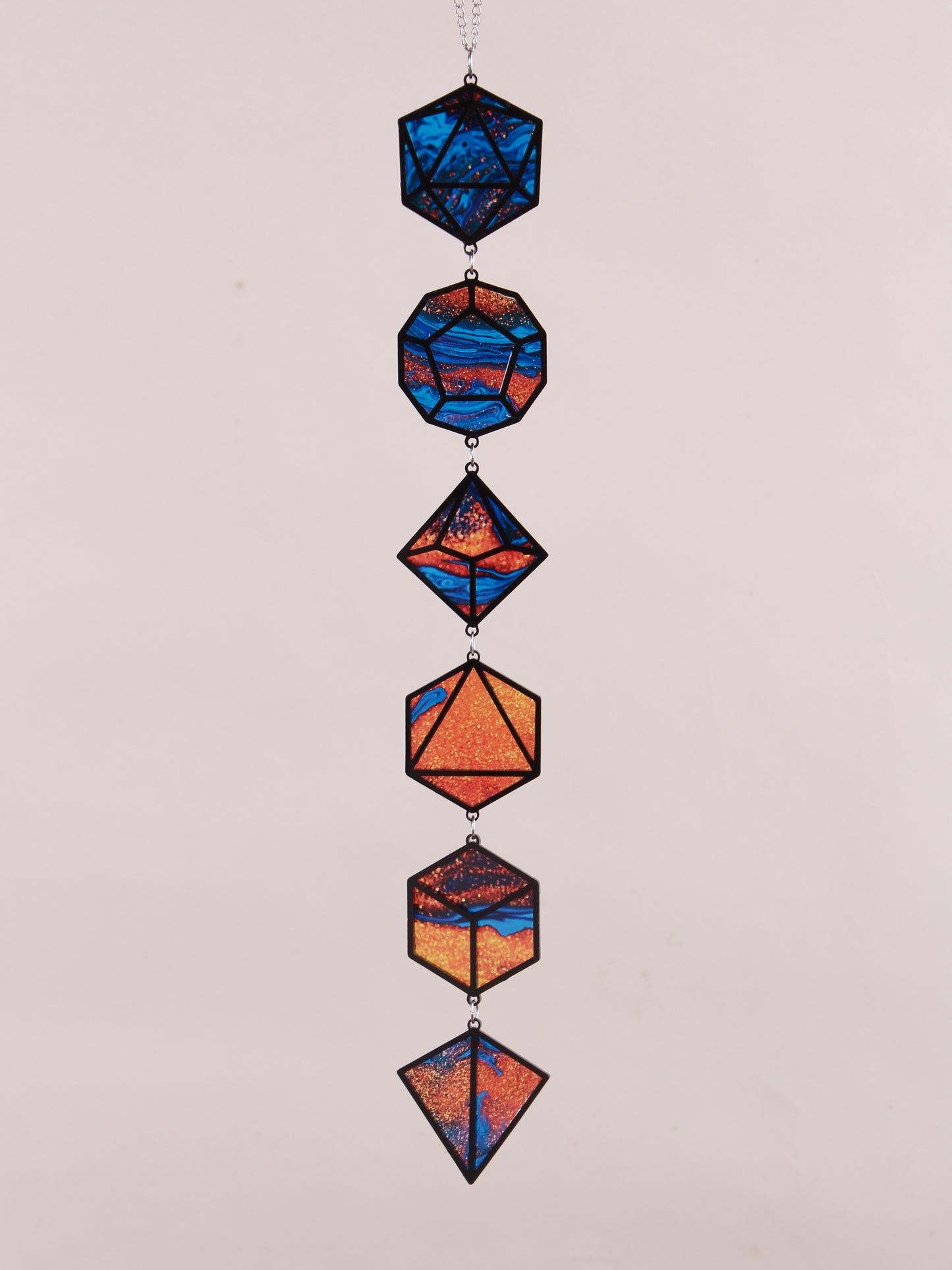 Polyhedral Dice Suncatcher
