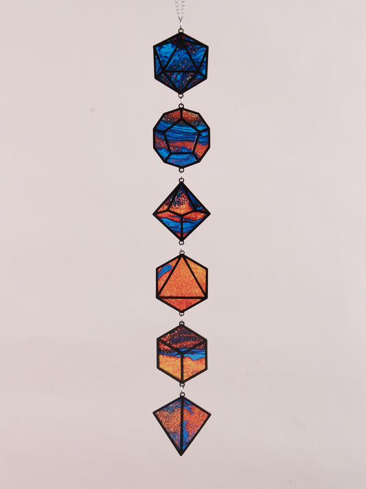 Polyhedral Dice Suncatcher
