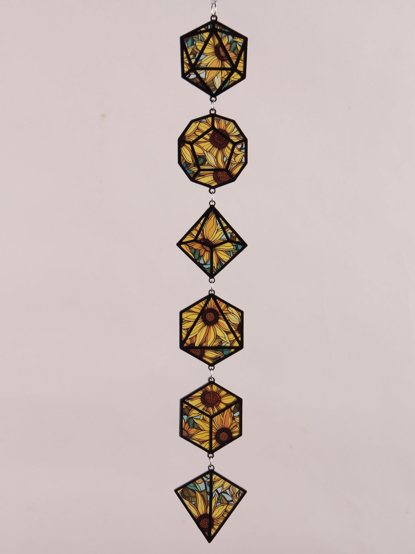 Polyhedral Dice Suncatcher