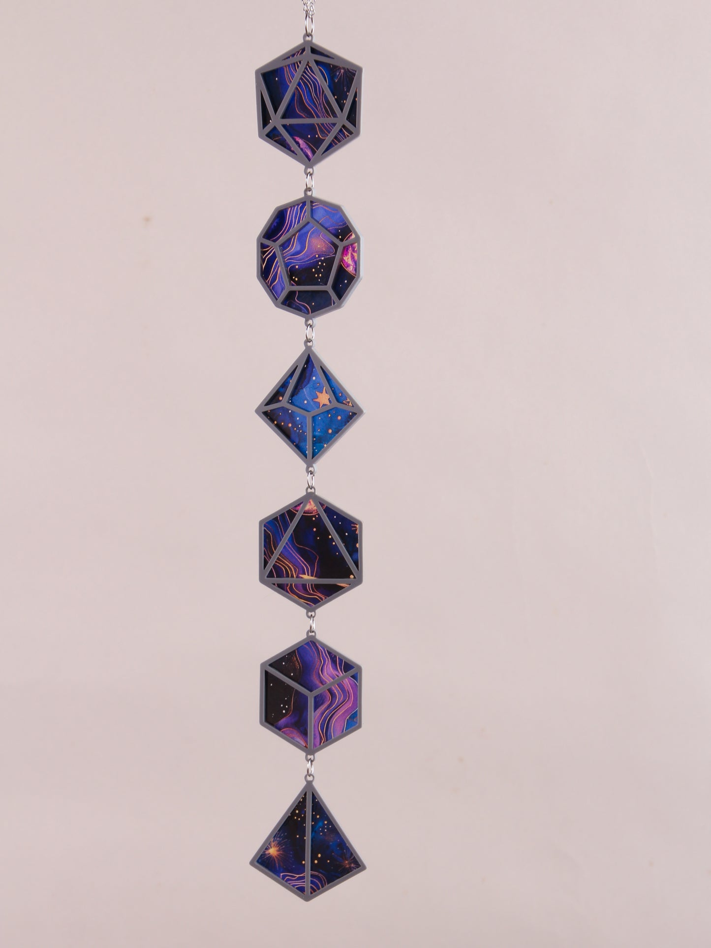 Polyhedral Dice Suncatcher